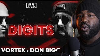 Vortex x Don Bigg - DIGITS  [ ALGERIAN REACTION] 🇲🇦❤️🇩🇿