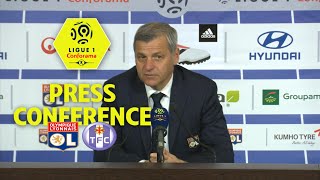 Press Conference Olympique Lyonnais - Toulouse FC ( 2-0 )  / 2017-18
