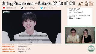 [Live] Learn Korean with Going Seventeen - Debate Night III #1