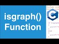 isgraph() Function | C Programming Tutorial