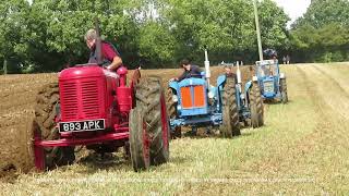 Tracks across the field - Variety of tractors (9)