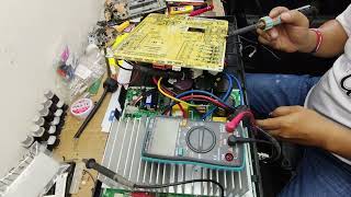 Fixing Mini Split AC Circuit Board With a Most Common Problem