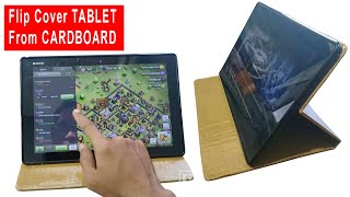 Membuat Flip Cover Tablet Dari Kardus #Make Tablet Cover From Cardboard