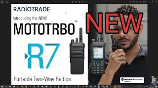 NEW - MOTOROLA R7 DMR / ANALOGUE RADIO