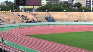 2014年　東海高校総体陸上　4X400 男子決勝