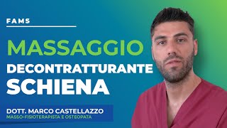 Come fare un Massaggio Decontratturante della Schiena