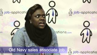 Old Navy Interview Sales Associate 3