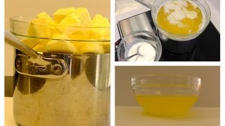 How to make Clarified Butter - How to make Ghee - Clarification