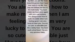 Beautiful love letter #romanticquotes #romanticvideo #lovequotes #lovemessages