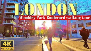 [4K] Wembley Park Boulevard London walking tour | London designer Outlet