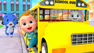 The Wheel On The Bus | Super Sumo Nursery Rhymes & Kids Songs