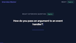 How to Pass Arguments to Event Handlers in React