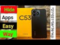 How to Hide Apps on realme C53 | How to Hide Apps in Realme C53 | Realme C53 Me Apps Hide Kaise Kare