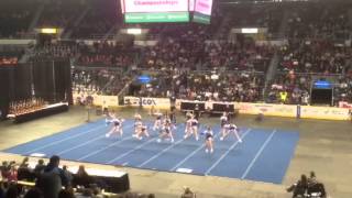 HB Cavs div13 Regionals cheer