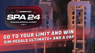 iRacing 24 Hours of Spa powered by Heusinkveld I Win a 3-pedal set Sim Pedals Ultimate+