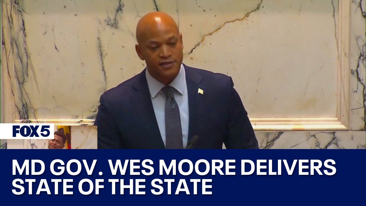 Maryland Gov. Wes Moore Says He's Cracking Down On Crime In State Of ...