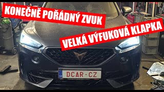 Cupra Formentor 2.0 TSI - pořádný zvuk výfuku s klapkou DCar.cz