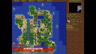 60 Dos Games in 10 minutes [1990-1997]. Part 4 (Colonization, Descent II, Redneck Rampage!)
