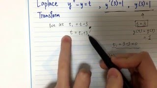 大學 數學 - Solve ODE by Laplace Transform EXAMPLE