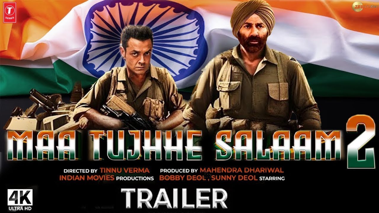 Maa Tujhe Salaam 2 Official Trailer | Sunny Deol | Mithun | Tiger ...