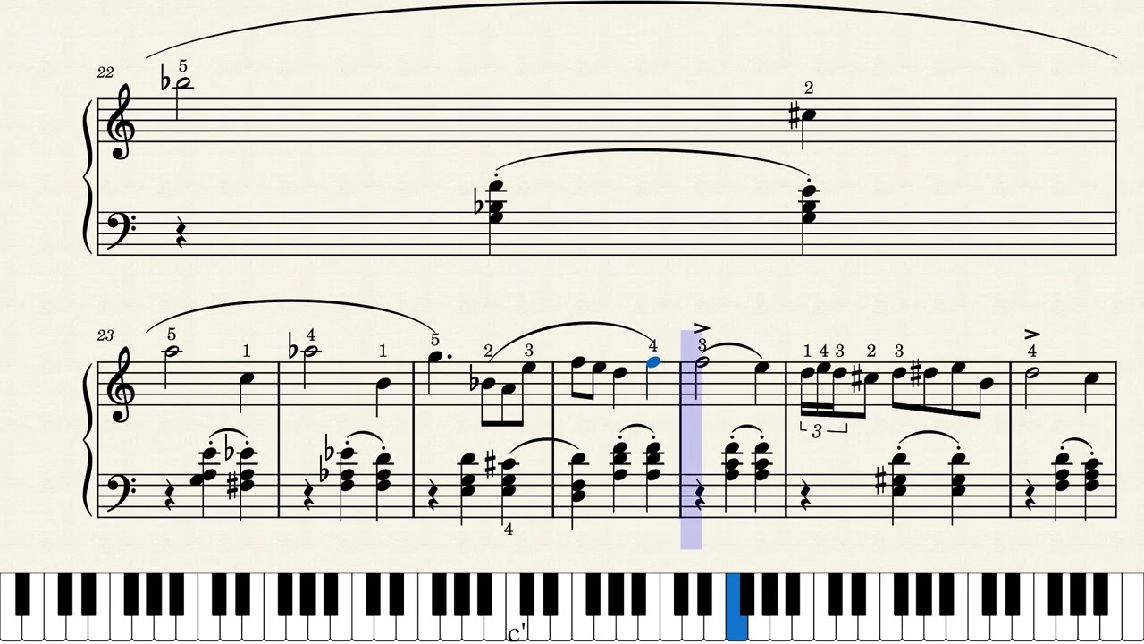 Chopin Mazurka Op 7 No 2 PDF Sheet - YouTube