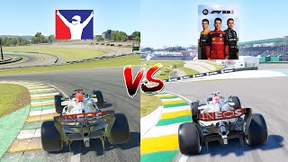 Mercedes W13 | iRacing vs. F1 22