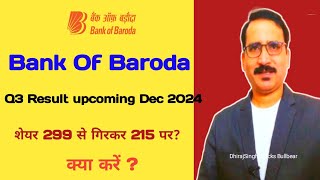 Bank of Baroda Q3 Result Dec 2024 Upcoming  - Bank of Baroda Share News today - Bank of Baroda Stock