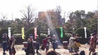 20121216 おもてなし武将隊全員④　in名古屋城　高画質版６Mテスト