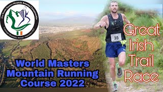 Great Irish Trail Race on the World Masters mountain Running Course 2022