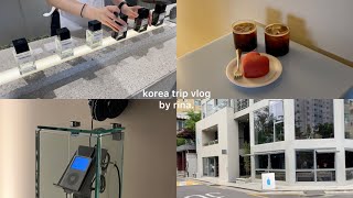 Korea trip vlog｜2泊3日 初韓国旅行🇰🇷｜カフェ巡り＆ショッピング☕️🛍️