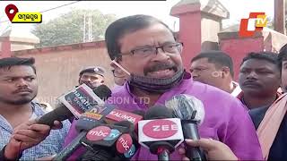 Bargarh MP Suresh Pujari On BJP Protest Over Farmers' Issues In Sambalpur