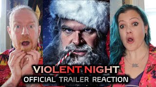 Violent Night Official Trailer Reaction (David Harbour, John Leguizamo, Cam Gigandet, Alex Hassell)