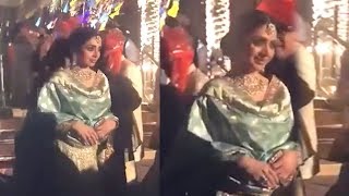 Sridevi's Last Video At Family Wedding In Dubai Before PASSING AWAY