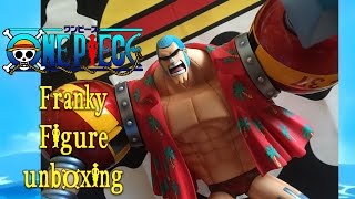 One Piece MegaHouse POP Franky SA Maximum Anime Figure Unboxing \u0026 Review!