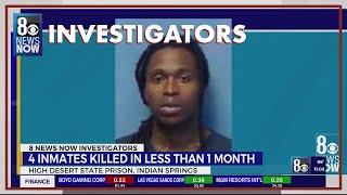 4 inmates killed in less than 1 month at Las Vegas-area prison
