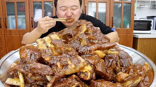 20 catties of lamb chops to make red braised lamb chops,fat but not greasy!｜Super Satisfying Mukbang