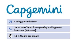 Capgemini Java Interview Questions |UK Interview Experience | 8 + years #capgeminiinterview #java