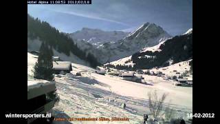 Adelboden - Lenk webcam time lapse 2011-2012