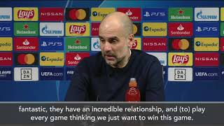 Guardiola - "We win for the money," after 2-0 win over Gladbach