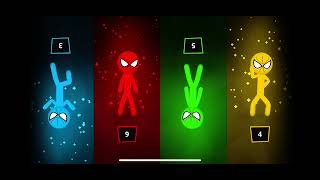Stickman Party All Minigames - Stickman Tournament party -[1-2-3-4 player] Gameplay 2023 iOS