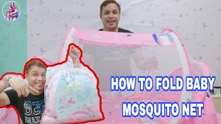 HOW TO FOLD BABY MOSQUITO NET