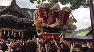 百舌鳥八幡月見祭 土塔町 宮出 2018/9/23(日)