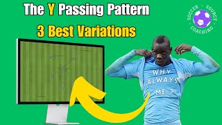 The Y Passing Pattern | 3 Best Variations Soccer/Football Drill ⚽️🔥