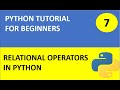 #7 Python Tutorial 7 : Comparision Operators or Relational Operators in Python with Example