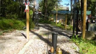 Gartenbahn 5 Zoll Dampflok Schorsch am 26.08.2015 in Tirol