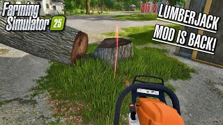 New Mods - Lumberjack, Real Mower, \u0026 First Update! (10 Mods) | Farming Simulator 25