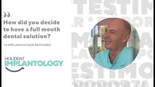 Implant Treatment In Turkey - Fethiye / Holident Testimonial 14 Implants + Fixed Dentures