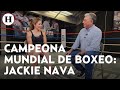 Campeona mundial de boxeo: Jackie Nava