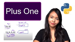 Plus One Python Leetcode | For Loop Python | Algorithm explained