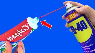 Mix WD 40 with Toothpaste! You Will Be Amazed With The Results😱